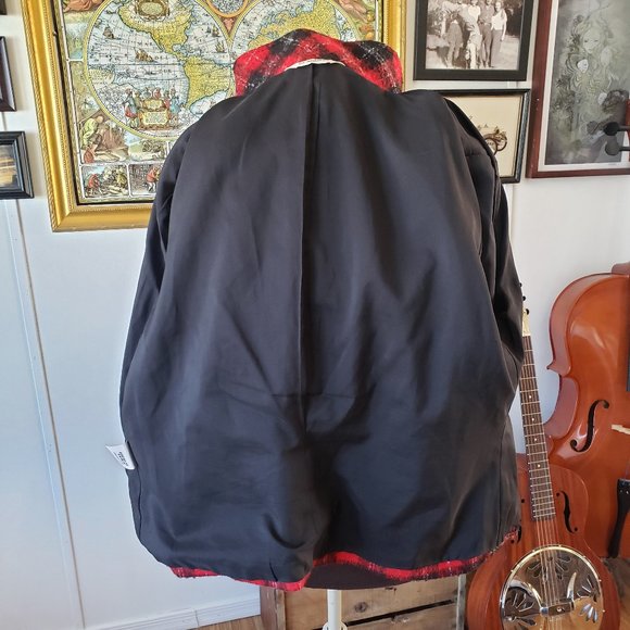 Vintage Plaid Zip Up Jacket - Picture 8 of 8